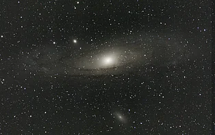 © Oliver Pollmann: Andromeda Galaxie M31 273 x 10s, 08.09.2026 (IHT-Hohenwoos)